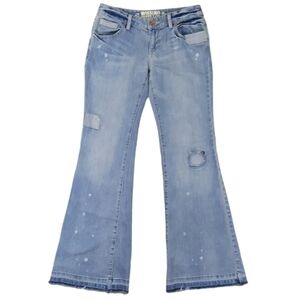 Mossimo Denim Jeans Low Rise Super Flare Size 7